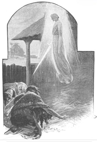 angel of the lord-threshing