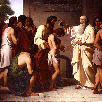 Samuel anoints David