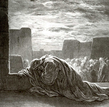 Ezra mourns